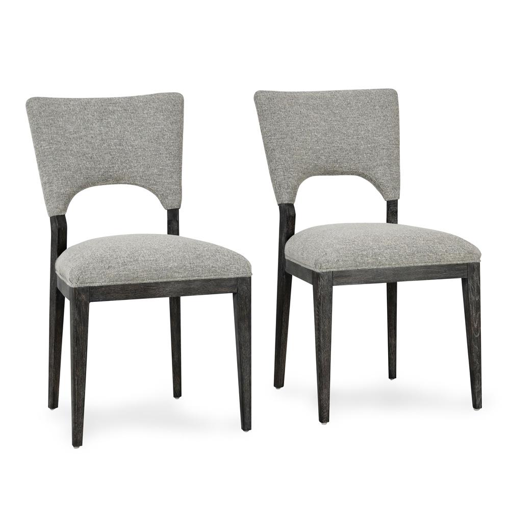 Classic Home - Mitchel  Upholstered Fabric Dining Chair Gray Set Of 2 - 53051673 veiw 1