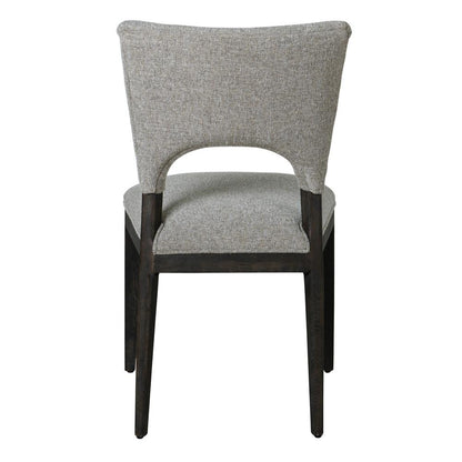 Classic Home - Mitchel  Upholstered Fabric Dining Chair Gray Set Of 2 - 53051673 veiw 4