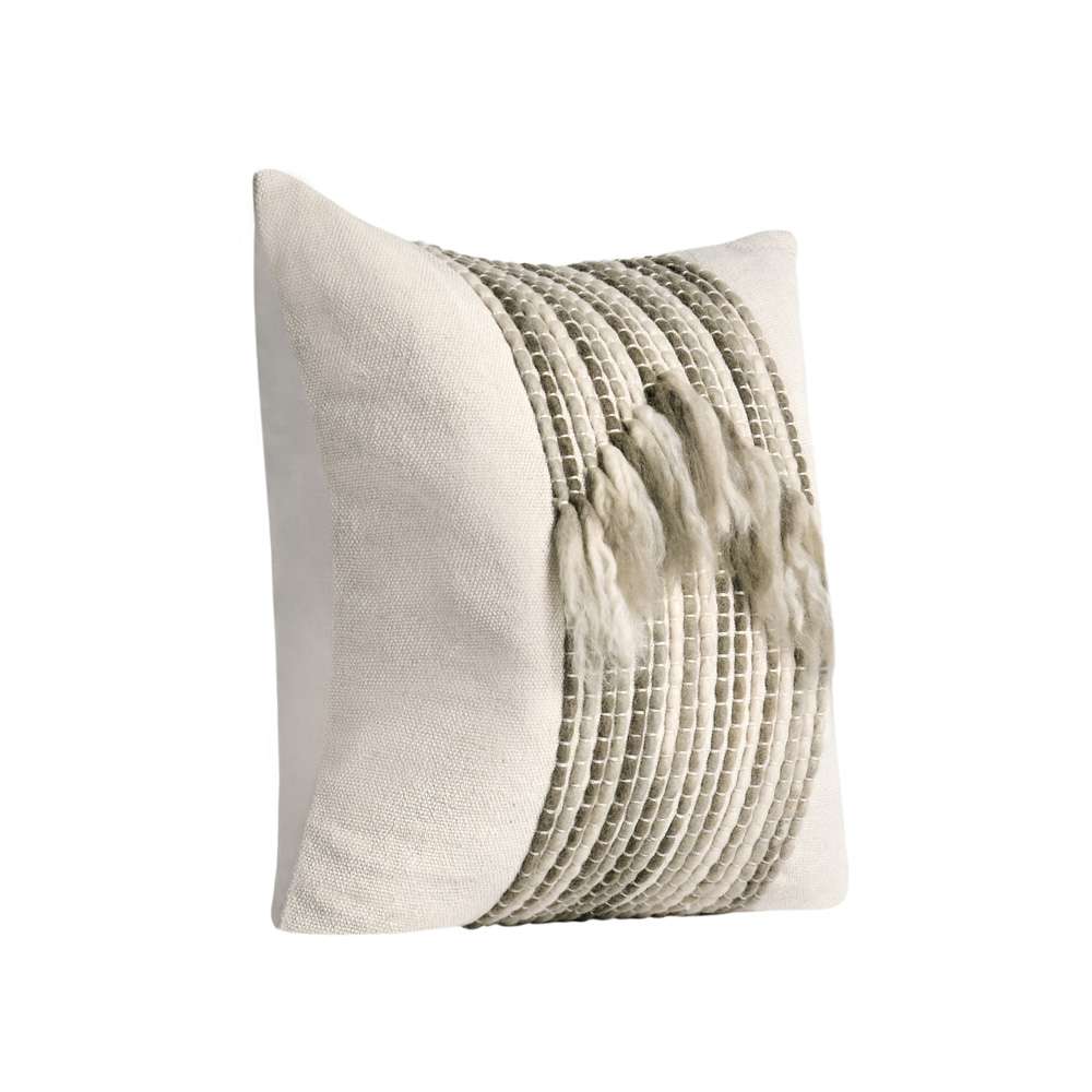 Classic Home - Modern Perspective - Ambrose Ivory/Taupe 20x20 - V270022 veiw 2