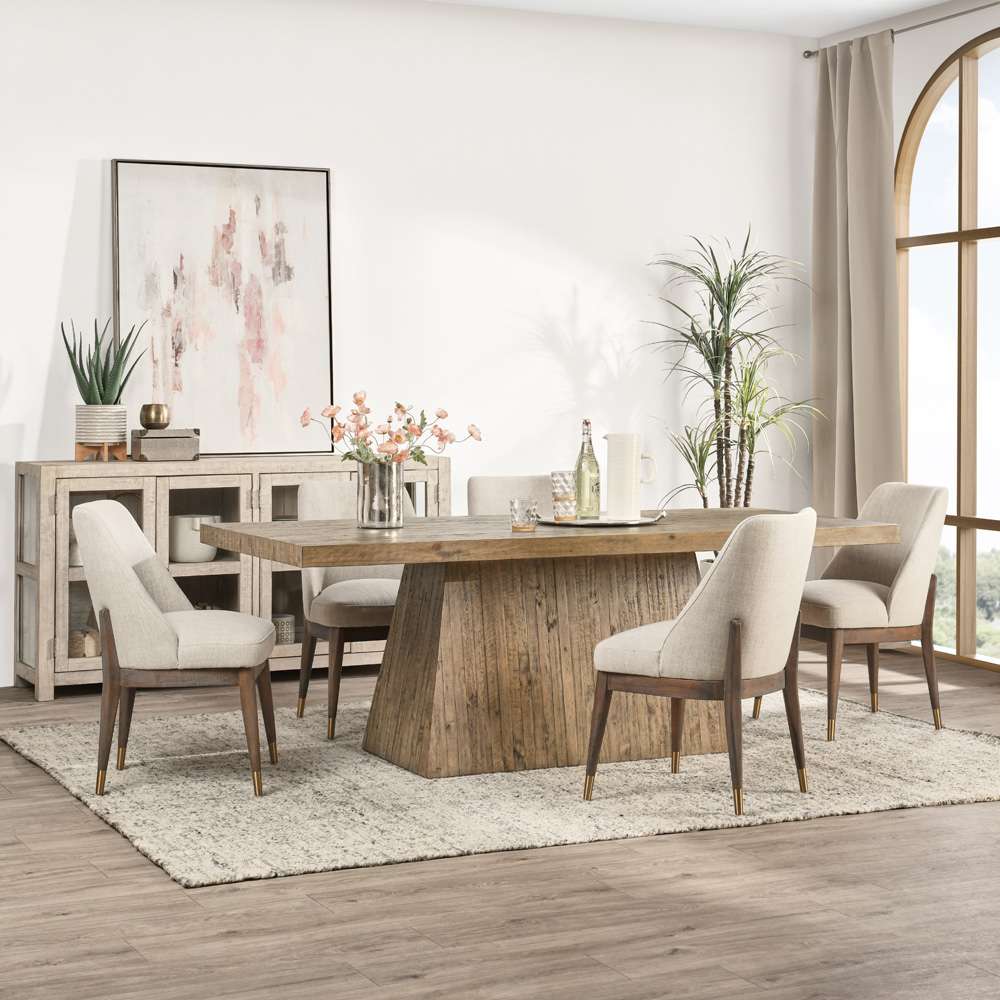 Classic Home - Montana 84in Dining Table Natural - 51031373 veiw 6