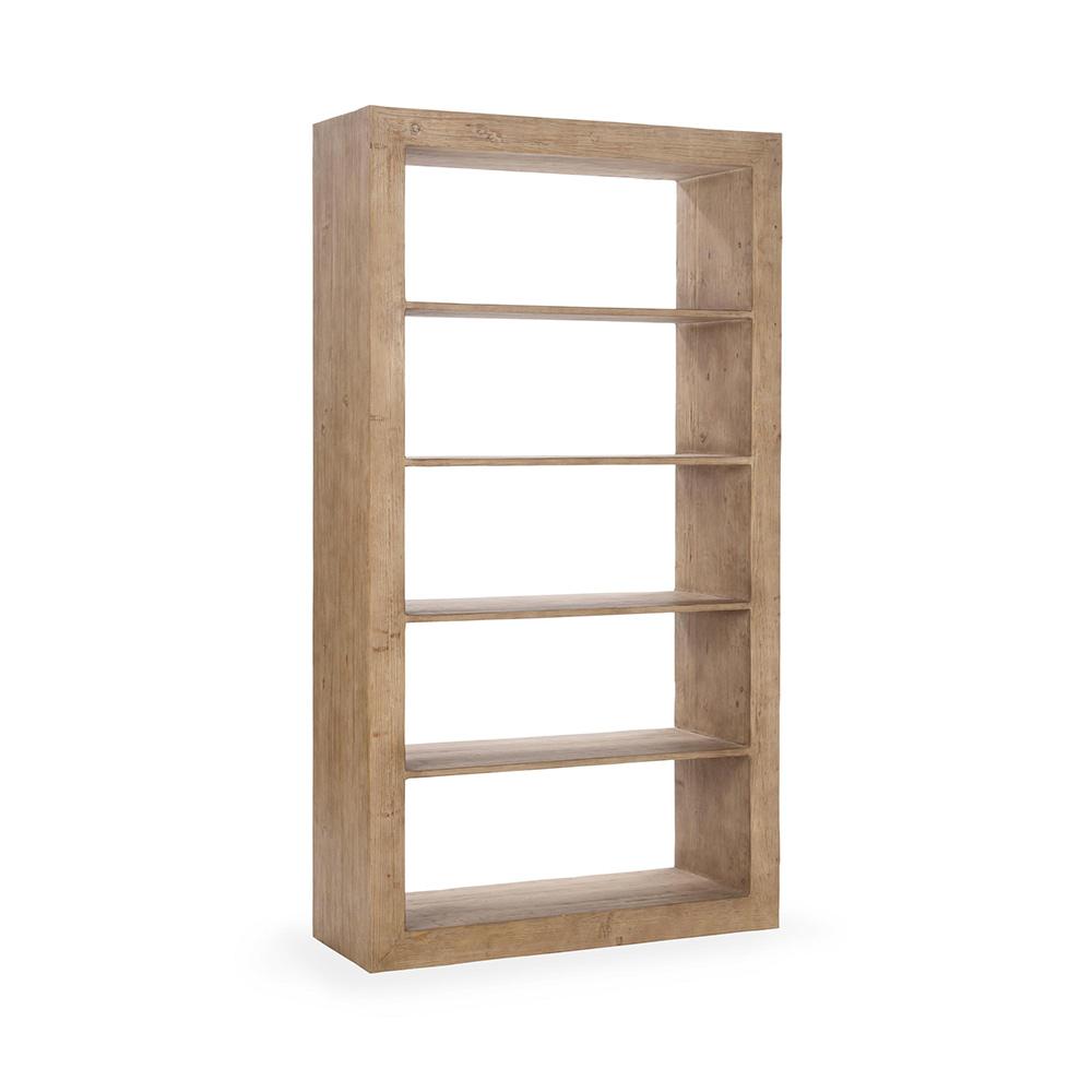 Classic Home  - Nalani Reclaimed Pine Bookshelf - Natural - 52004720 veiw 1