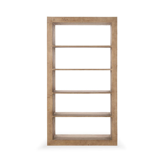 Classic Home  - Nalani Reclaimed Pine Bookshelf - Natural - 52004720 veiw 2