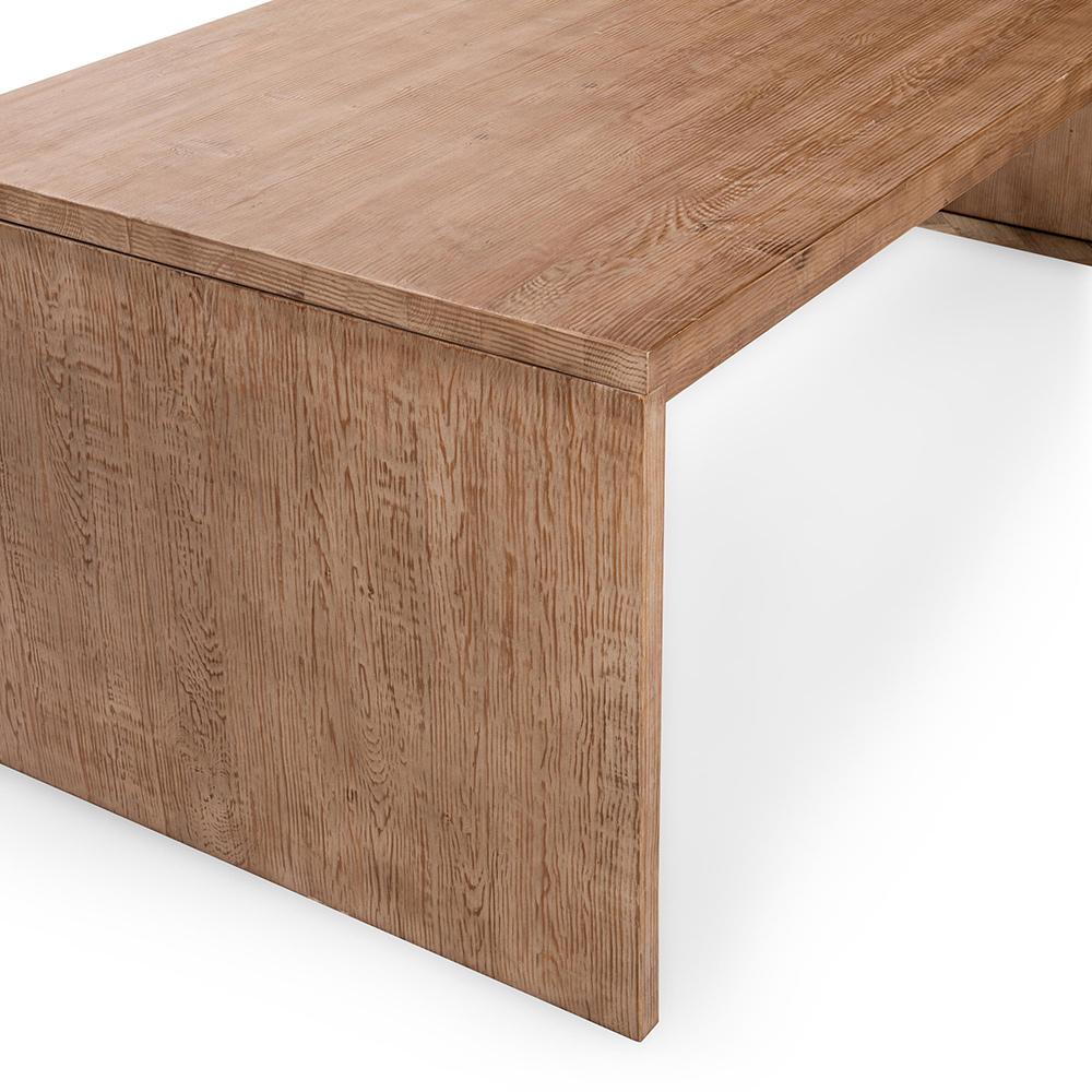Classic Home  - Nalani Reclaimed Pine Dining Table - Natural - 51005413 veiw 5