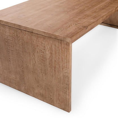 Classic Home  - Nalani Reclaimed Pine Dining Table - Natural - 51005413 veiw 5
