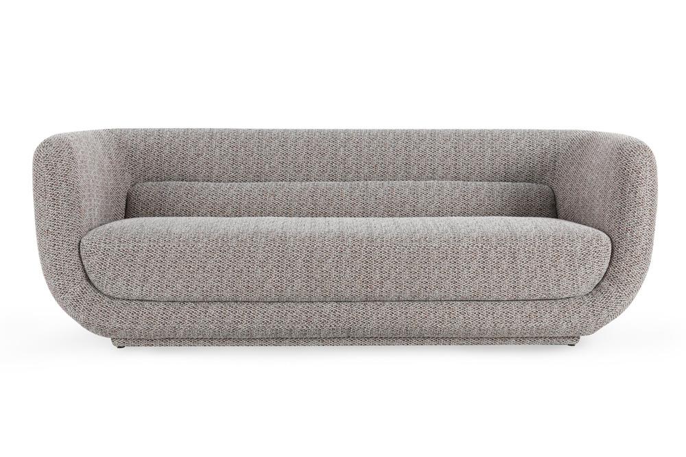 Classic Home - Nico 93in Modern Brick Curved Sofa - 53051640 veiw 2