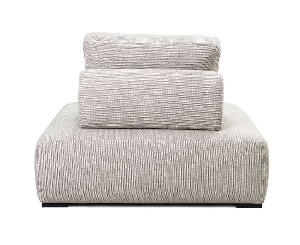Classic Home - Nico Outdoor Square Lounge Chair Light Gray - 53051543 veiw 9