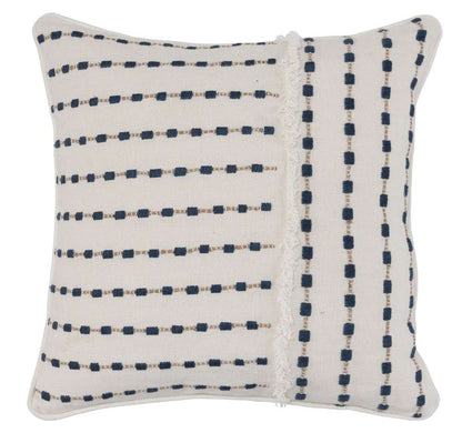 Classic Home - Nomadic Elegance - Katia Ivory/Navy 20x20 - V190076 veiw 1