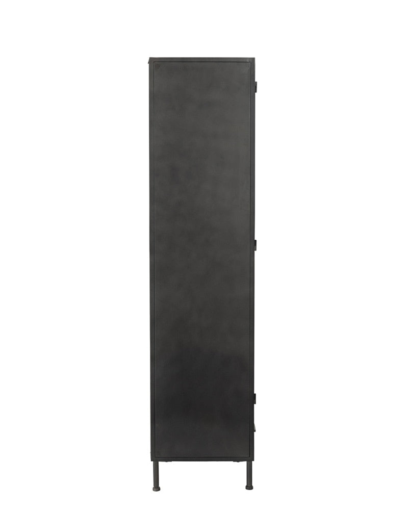 Classic Home - Nore Metal Curio Cabinet - 52010941 veiw 3