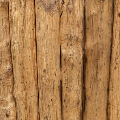 Classic Home  - Norwest Petrified Teak Wood Console Table - Natural  - 51005402 veiw 8