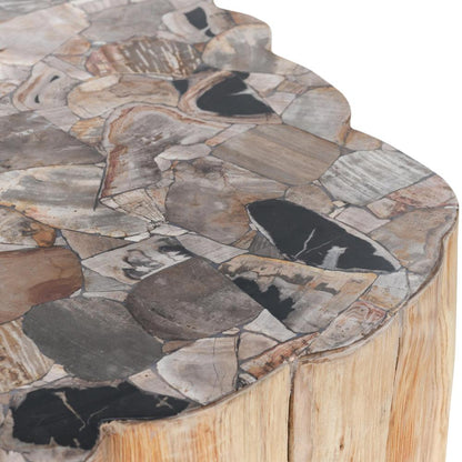 Classic Home - Norwest Teak Wood Coastal Coffee Table In Natural Tone - 51005375 veiw 4