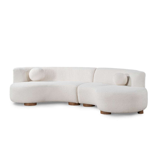 Classic Home - Octavia Sectional Ivory - 53004717 veiw 1