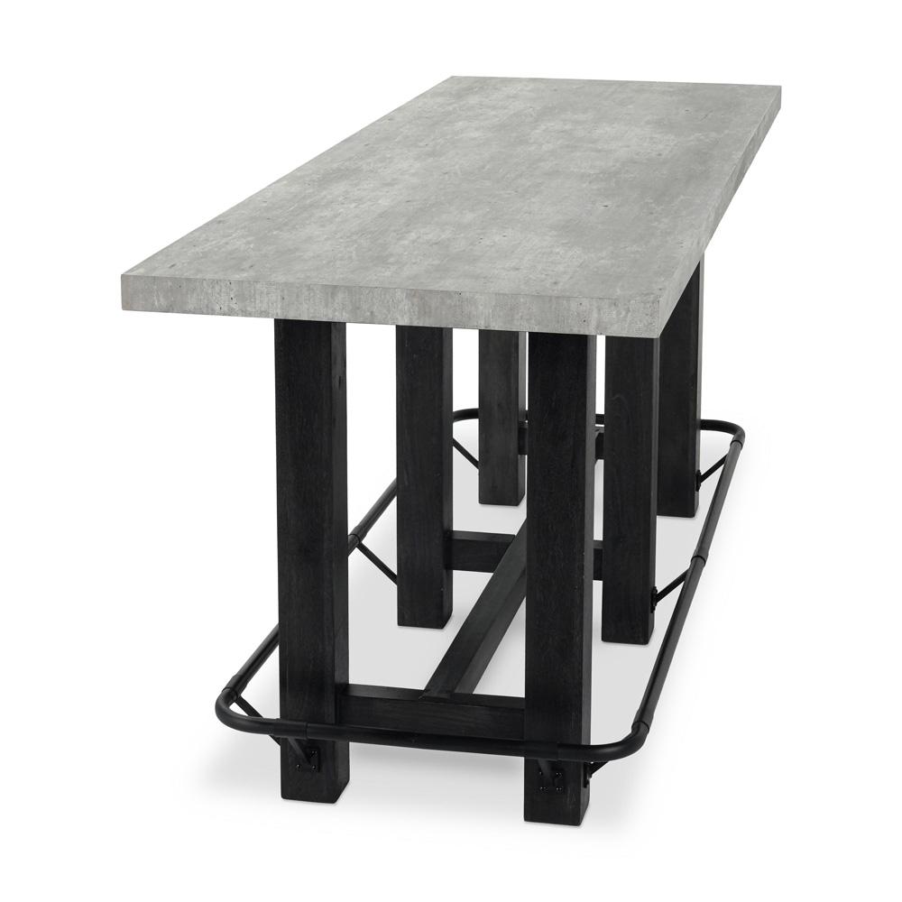 Classic Home - Ojai 86in Wood Counter Height Dining Table In Concrete Gray - 51011674 veiw 6