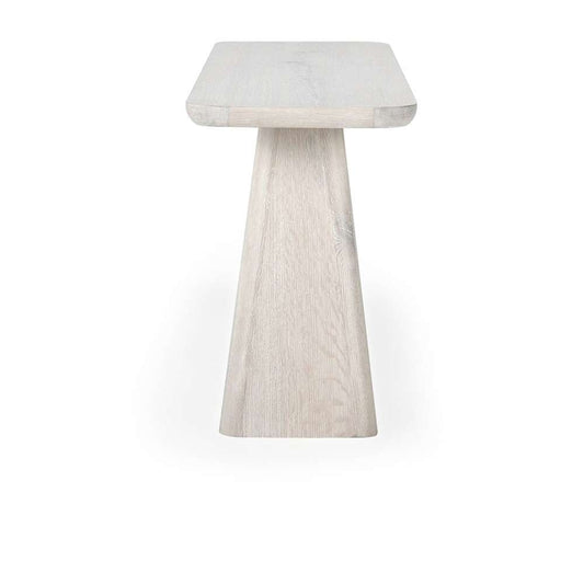 Classic Home - Orlando Oak Veneer 72in Console Table Milk White - 51031429 veiw 2