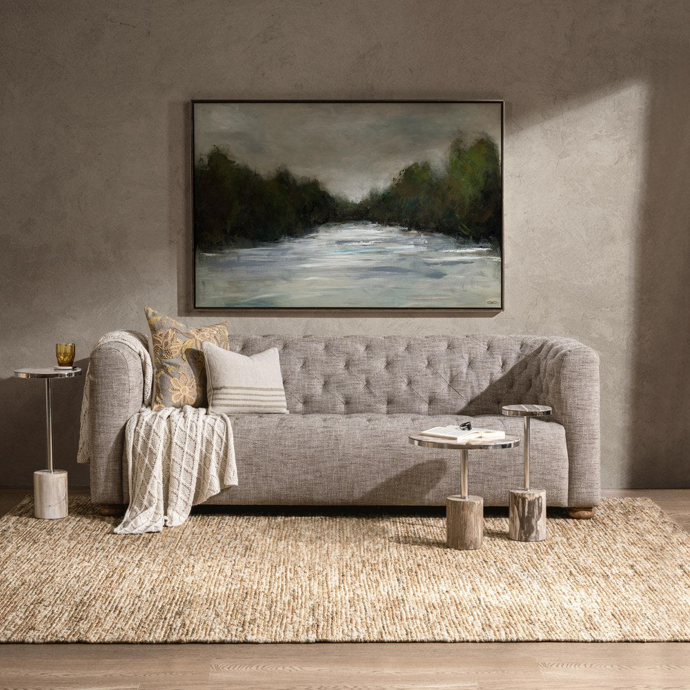 Classic Home - Orville Upholstered Sofa - Beehive - 53051860 view 7