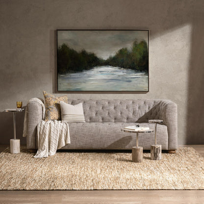 Classic Home - Orville Upholstered Sofa - Beehive - 53051860 view 7