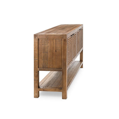 Classic Home - Osiris 4-Door Reclaimed Pine Wood Buffet Sideboard - 52004711 veiw 4