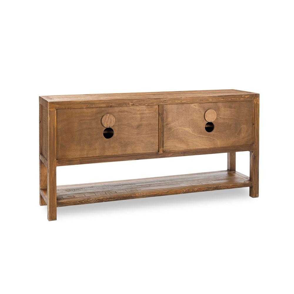 Classic Home - Osiris 4-Door Reclaimed Pine Wood Buffet Sideboard - 52004711 veiw 5