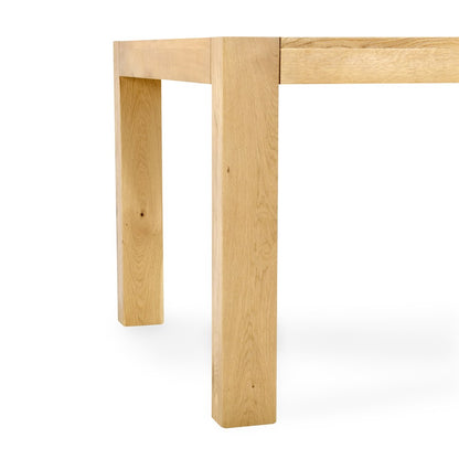 Classic Home - Parsons 62" Dining Table Natural - Matte Natural Brown - 51031507 view 5