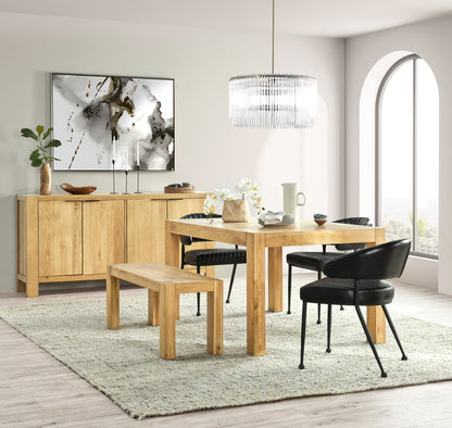 Classic Home - Parsons 62" Dining Table Natural - Matte Natural Brown - 51031507 view 6