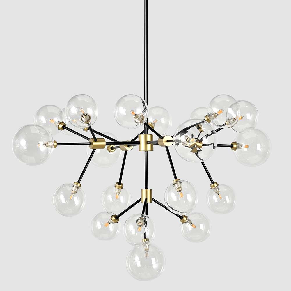 Classic Home Phoenix Chandelier Clear - Thumbnail 5