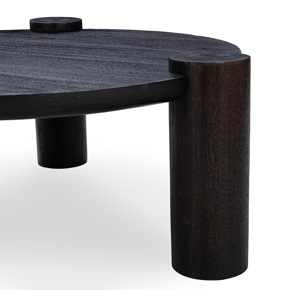 Classic Home  - Rebeka Mango Wood Coffee Table - Espresso - 51011935 veiw 5