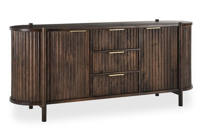 Classic Home - Redford 73in Mango Wood Mid-Century Modern Brown Buffet Sideboard - 52010878 veiw 1