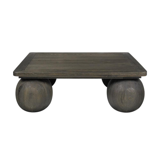 Classic Home - Redondo Wood Square Coffee Table - 51011592 veiw 2