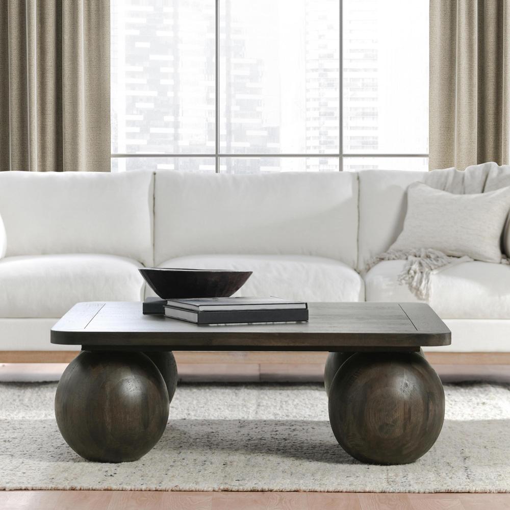 Classic Home - Redondo Wood Square Coffee Table - 51011592 veiw 3
