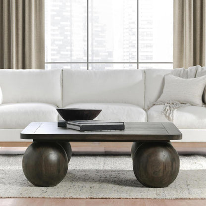 Classic Home - Redondo Wood Square Coffee Table - 51011592 veiw 3