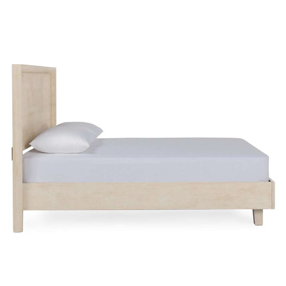 Classic Home Reece Mango Wood California King Bed - Thumbnail 5