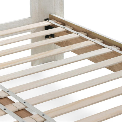 Classic Home - Reece Mango Wood California King Bed In White - 54010219 veiw 6
