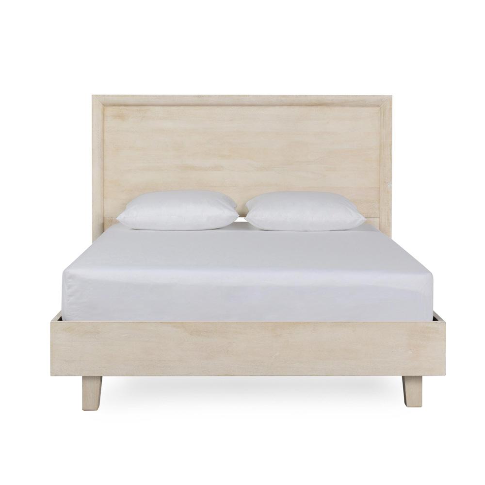 Classic Home - Reece Mango Wood Eastern King Bed In White - 54010211 veiw 2