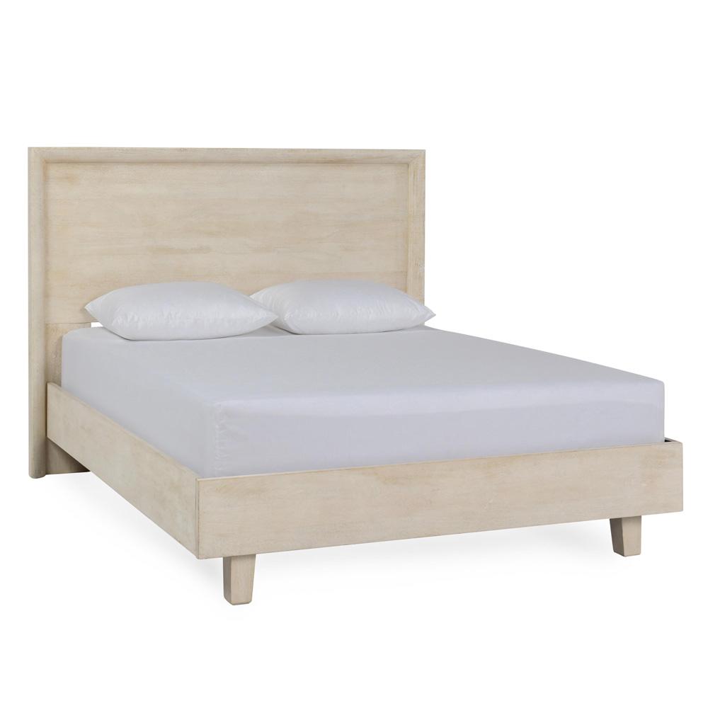 Classic Home Reece Mango Wood Queen Bed - Thumbnail 2