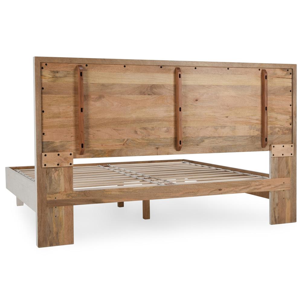 Classic Home - Reece Mango Wood Queen Bed In White - 54010218 veiw 4