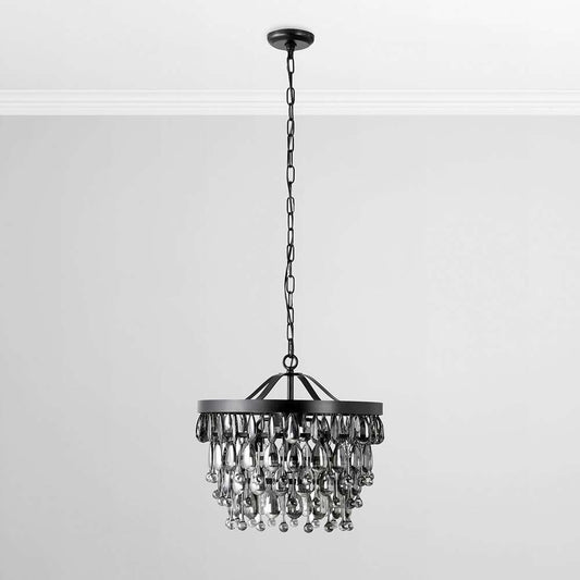 Classic Home - Renata Chandelier Small Black - 56004258 veiw 1