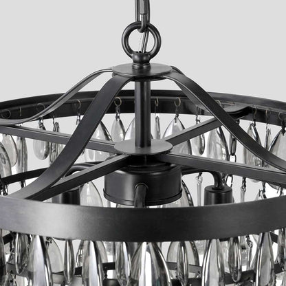 Classic Home - Renata Chandelier Small Black - 56004258 veiw 3