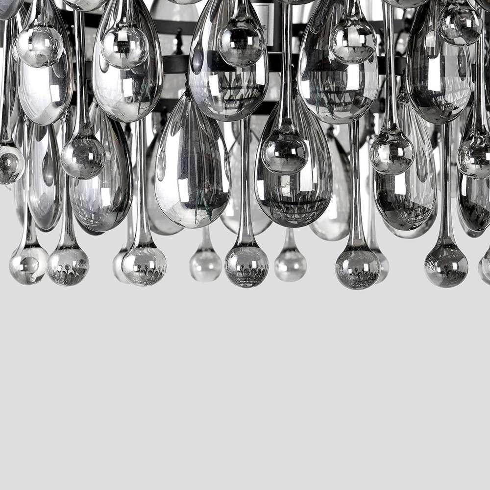 Classic Home - Renata Chandelier Small Black - 56004258 veiw 4