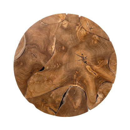 Classic Home  - Rhea 32in Teak Wood Coffee Table - Natural - 51005403 veiw 4