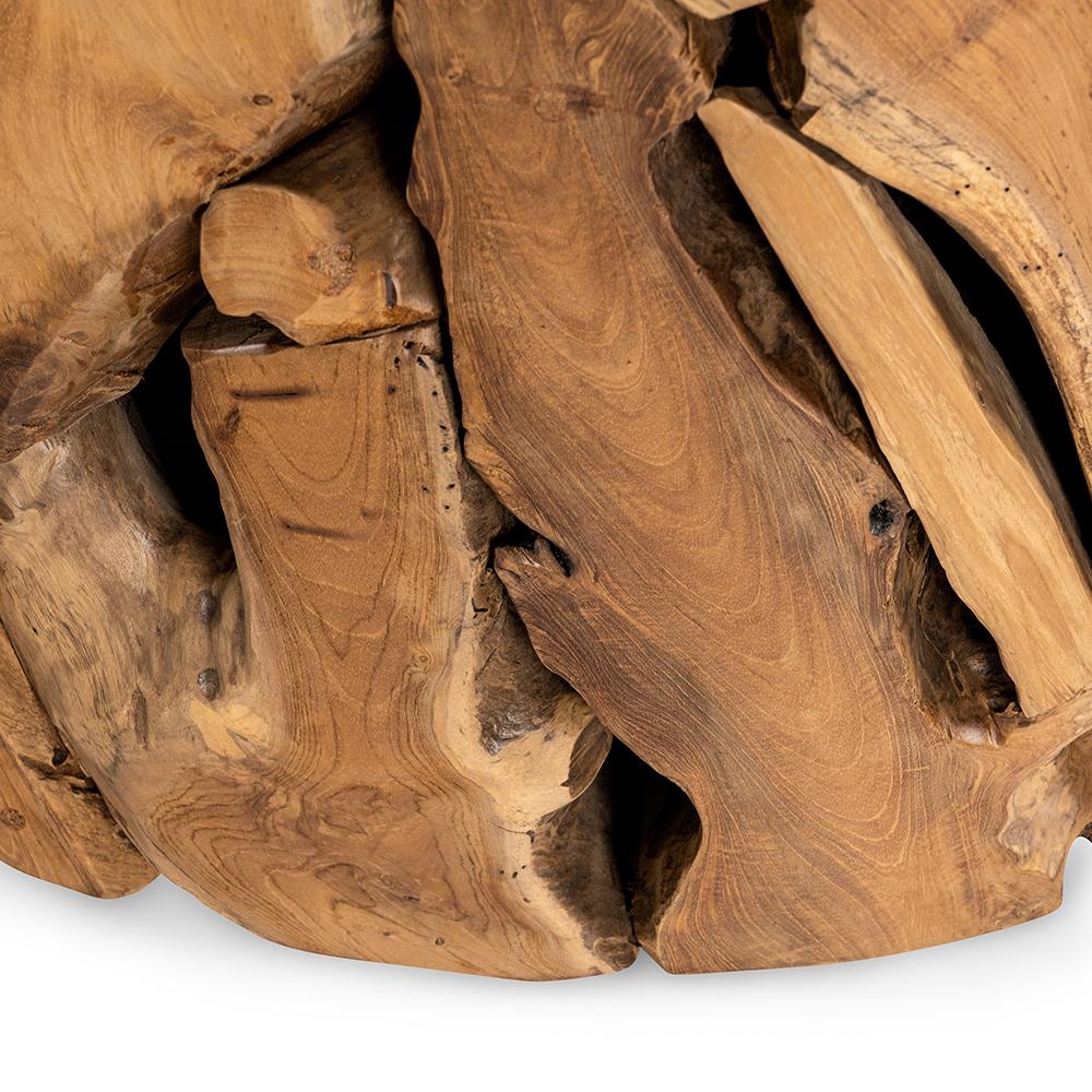 Classic Home  - Rhea 32in Teak Wood Coffee Table - Natural - 51005403 veiw 7
