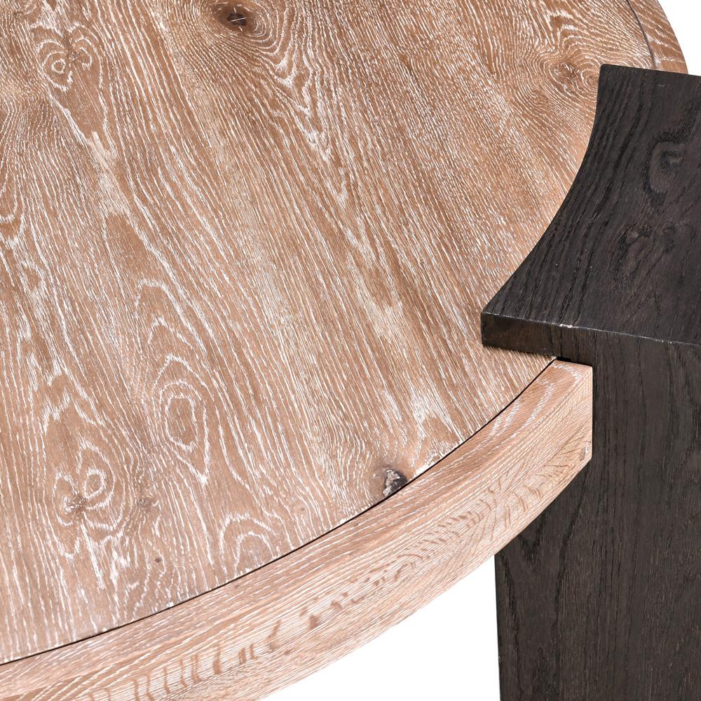 Classic Home - Rio Wood Round Coffee Table In Dark Brown - 51011667 veiw 3
