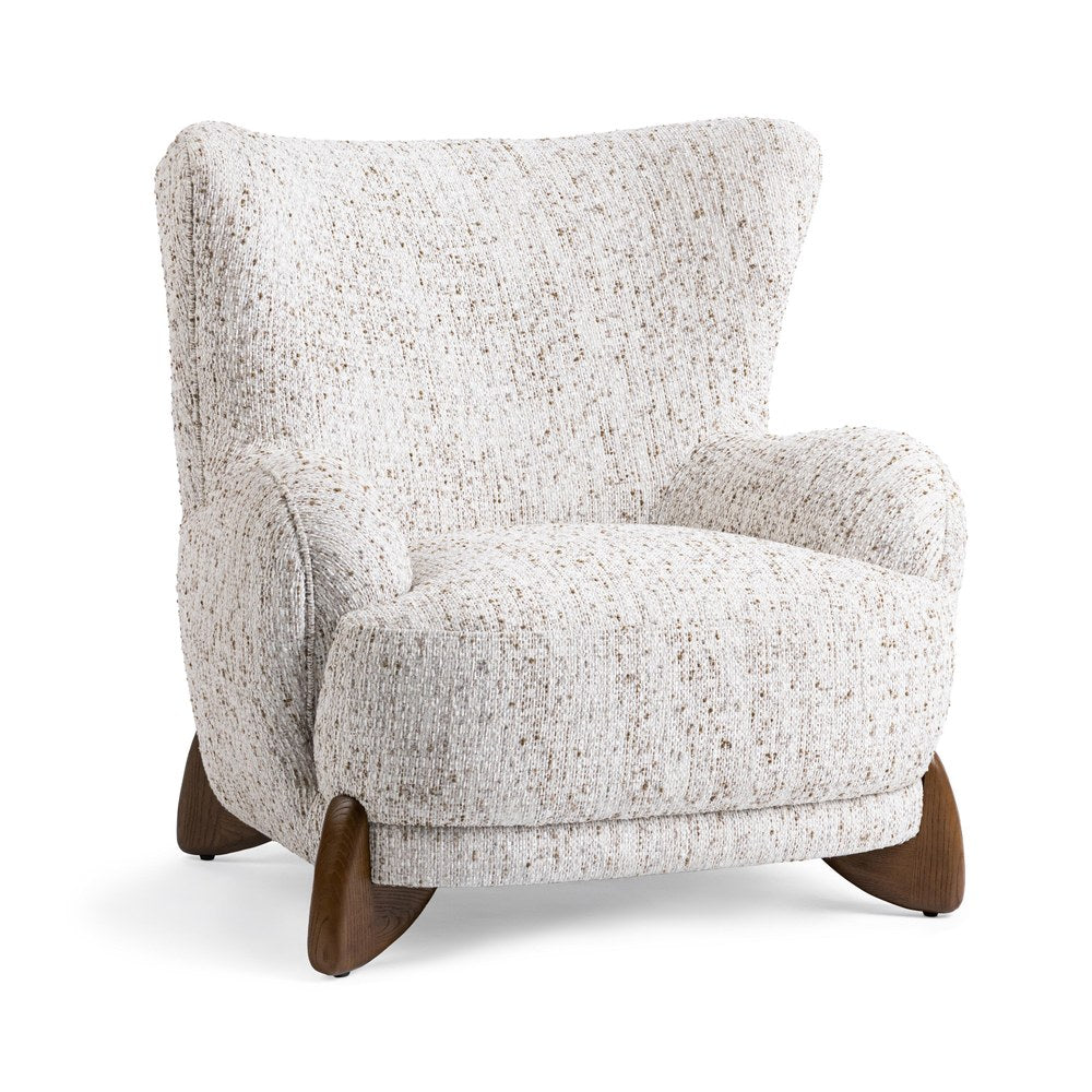 Classic Home - Riya Upholstered Accent Chair - Oat - 53006744 view 1