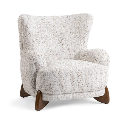 Classic Home - Riya Upholstered Accent Chair - Oat - 53006744 view 1