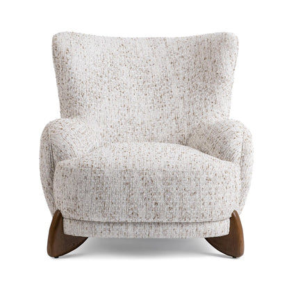 Classic Home - Riya Upholstered Accent Chair - Oat - 53006744 view 2