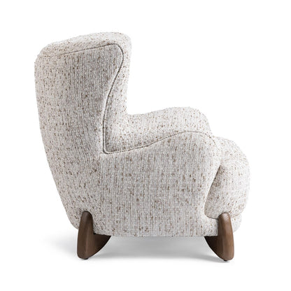 Classic Home - Riya Upholstered Accent Chair - Oat - 53006744 view 3