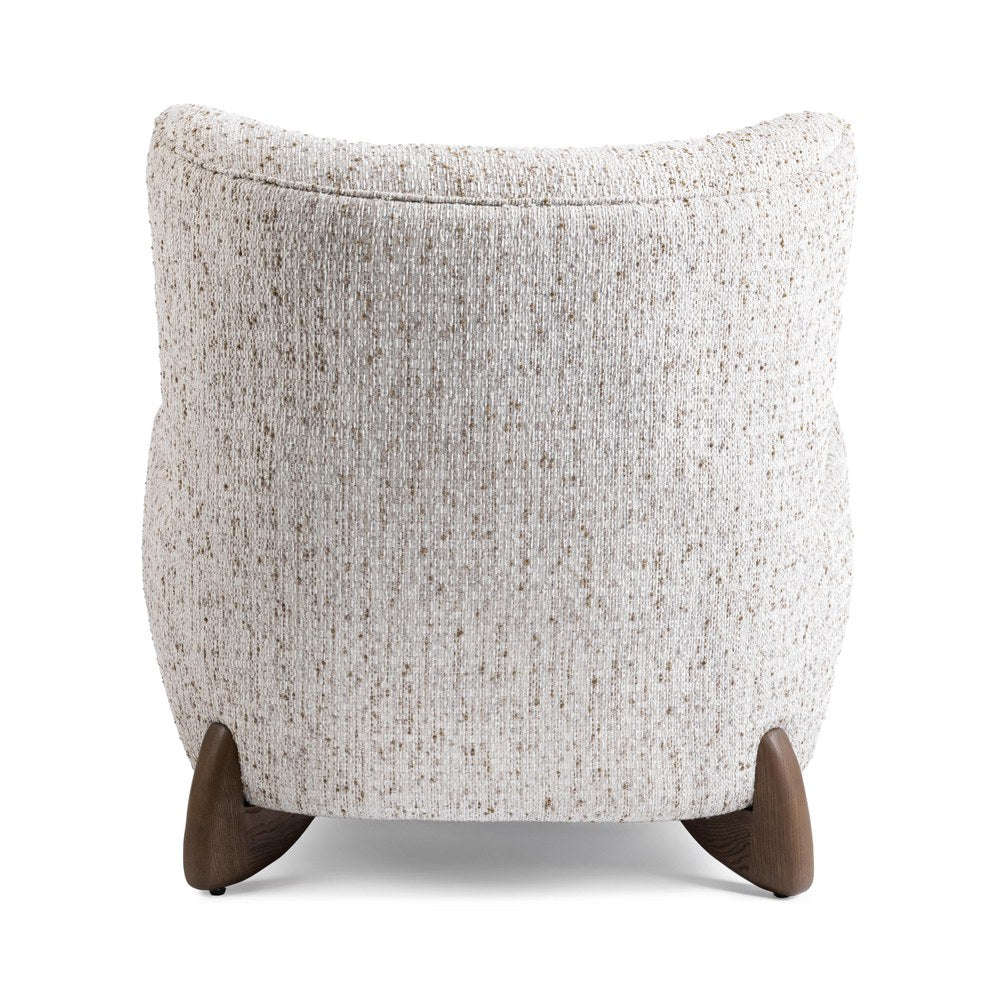 Classic Home - Riya Upholstered Accent Chair - Oat - 53006744 view 4