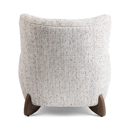Classic Home - Riya Upholstered Accent Chair - Oat - 53006744 view 4