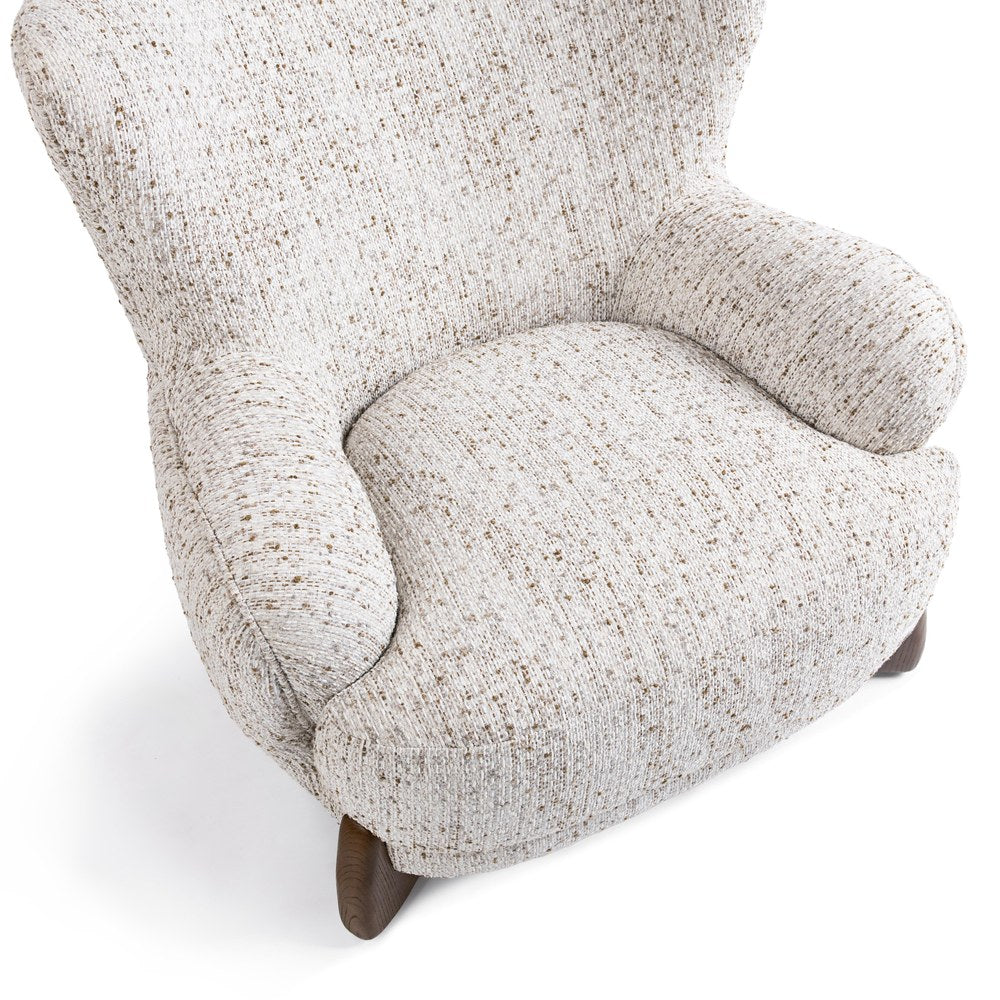 Classic Home - Riya Upholstered Accent Chair - Oat - 53006744 view 5