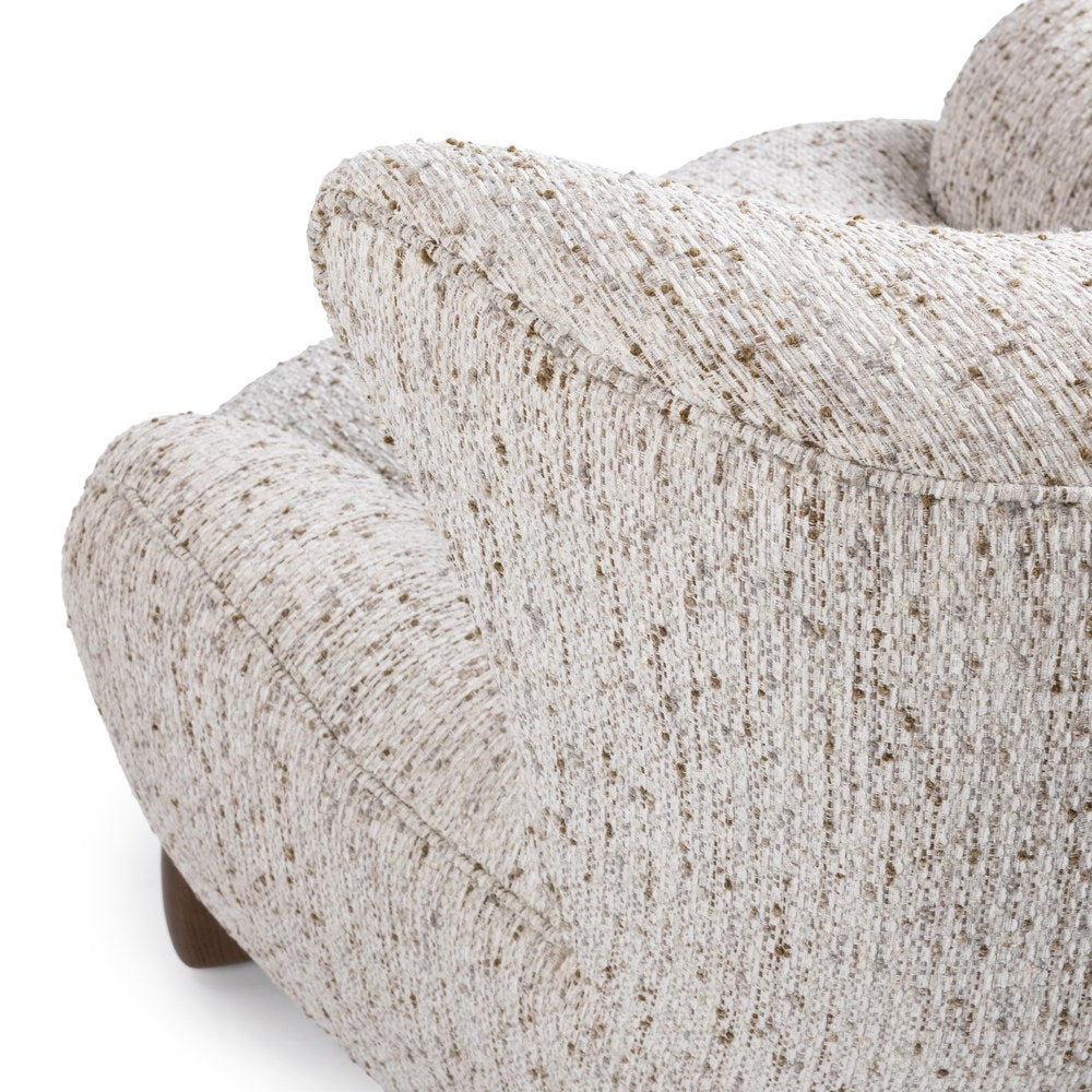 Classic Home - Riya Upholstered Accent Chair - Oat - 53006744 view 6
