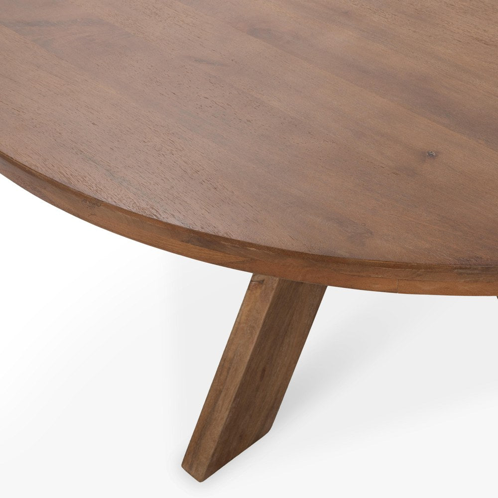 Classic Home - Rodrigo Mango Wood Dining Table - Hickory Brown - 51011732 view 4