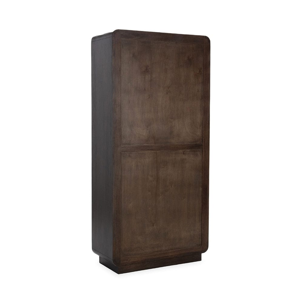 Classic Home  - Rogers Mango Wood Curio Cabinet - Dark Brown - 52010928 veiw 5